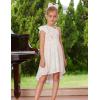 imageGRACE KARIN Girls One Shoulder Sequin Dress High Low Party Dress for 514YMulticoloured