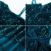 imageGRACE KARIN Girls One Shoulder Sequin Dress High Low Party Dress for 514YPeacock Blue