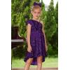 imageGRACE KARIN Girls One Shoulder Sequin Dress High Low Party Dress for 514YPurple