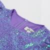 imageGRACE KARIN Girls Party Dress Sequin Formal Fancy Birthday Dress for Girls Prom Ruffle Midi Dress 514YearsPurple
