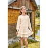 imageGRACE KARIN Girls Sweater Skirt Set Fall Winter Dress Kids Fashion Outfits Size 512Cream