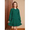 imageGRACE KARIN Girls Sweater Skirt Set Fall Winter Dress Kids Fashion Outfits Size 512Green