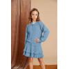 imageGRACE KARIN Girls Sweater Skirt Set Fall Winter Dress Kids Fashion Outfits Size 512Light Blue