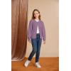 imageGRACE KARIN Girls Sweater Skirt Set Fall Winter Dress Kids Fashion Outfits Size 512Purple