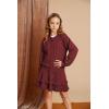 imageGRACE KARIN Girls Sweater Skirt Set Fall Winter Dress Kids Fashion Outfits Size 512Wine Red