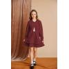 imageGRACE KARIN Girls Sweater Skirt Set Fall Winter Dress Kids Fashion Outfits Size 512Wine Red