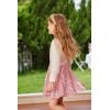 imageGRACE KARIN Girls Sequin Skirt Elastic Waist Sparkle Pleated Skirt for Party 514YPink