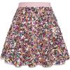 imageGRACE KARIN Girls Sequin Skirt Elastic Waist Sparkle Pleated Skirt for Party 514YMulticolor2