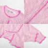 imageGRACE KARIN Girls Cardigan Sweater Long Sleeve Crewneck Knit School Uniform Sweater for Girls 512 YearsPink