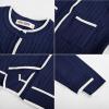 imageGRACE KARIN Girls Cardigan Sweater Long Sleeve Knit School Uniform Crew Neck Cute Cardigan 512 YearsNavy Blue