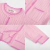 imageGRACE KARIN Girls Cardigan Sweater Long Sleeve Knit School Uniform Crew Neck Cute Cardigan 512 YearsPink