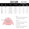 imageGRACE KARIN Girls VNeck Oversized Cardigan Fashion Batwing Sleeve Sweater 512YPink