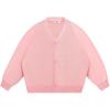 imageGRACE KARIN Girls VNeck Oversized Cardigan Fashion Batwing Sleeve Sweater 512YPink