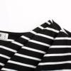 imageGRACE KARIN Womens Summer Tops Short Sleeve V Neck Striped T Shirt Casual Comfy Dressy BlousesBlackwhite Stripe