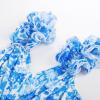 imageGRACE KARIN 2025 Womens Summer Floral Print Sleeveless Long Casual Flowy A Line Ruffle Wedding Guest Maxi DressBlue Floral