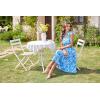 imageGRACE KARIN 2025 Womens Summer Floral Print Sleeveless Long Casual Flowy A Line Ruffle Wedding Guest Maxi DressBlue Floral