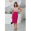 imageGRACE KARIN Women Wear to Work Dress Crew Neck Sleeveless Bodycon Business Pencil DressesRose Red