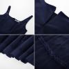 imageGRACE KARIN Womens Summer Midi Tulle Wedding Guest Party Dress Tiered A Line Dress Sleeveless Flowy DressNavy Blue