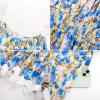 imageGRACE KARIN Womens 2025 Summer Floral Dress Casual Spaghetti Strap Flowy Dresses RIC Rac Trim Sundress Beach Midi DressBlue Floral