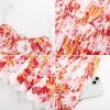 imageGRACE KARIN Womens 2025 Summer Floral Dress Casual Spaghetti Strap Flowy Dresses RIC Rac Trim Sundress Beach Midi DressRed Floral