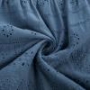 imageGRACE KARIN Summer Womens Maxi Dress Flowy VNeck Short Sleeve Bohemian Beach Sundress Casual Tiered Long Dresses for WomenGray Blue