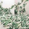 imageGRACE KARIN Womens 2025 Summer Floral Boho Dress Square Neck Strapped Swing A Line Beach Long Maxi Outfits ClothesGreen Leaf