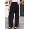 imageGRACE KARIN Womens 2025 Wide Leg Pants Summer Casual Palazzo Flowy Beach Trousers with Pockets Boho Travel OutfitsBlack