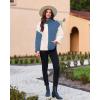 imageGRACE KARIN Womens Sweater Turtleneck Color Block Long Sleeve Knitwear 2024 Fall Casual Oversized Pullover Sweater Jumper Top