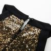 imageGRACE KARIN Girls Sequin Party Dress Holiday Birthday Dance Formal Halter HollowOut Waist Trendy Prom Dress Size 614YBlack Gold