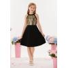 imageGRACE KARIN Girls Sequin Party Dress Holiday Birthday Dance Formal Halter HollowOut Waist Trendy Prom Dress Size 614YBlack Gold