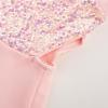 imageGRACE KARIN Girls Sequin Party Dress Holiday Birthday Dance Formal Halter HollowOut Waist Trendy Prom Dress Size 614YPink