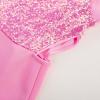 imageGRACE KARIN Girls Sequin Party Dress Holiday Birthday Dance Formal Halter HollowOut Waist Trendy Prom Dress Size 614YRose Red