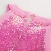 imageGRACE KARIN Girls Sequin Party Dress Holiday Birthday Dance Formal Halter HollowOut Waist Trendy Prom Dress Size 614YRose Red