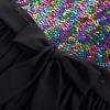 imageGRACE KARIN Girls Sequin Chiffon Dress Party Birthday Prom Formal Fancy Midi Dress 512 YearsSymphony Black