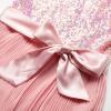 imageGRACE KARIN Girls Sequin Dress Christmas Party Dance Formal Birthday Fancy Sparkly Halter Chiffon Dresses Size 514Fantasy Pink