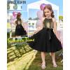 imageGRACE KARIN Girls Sequin Dress Christmas Party Dance Formal Birthday Fancy Sparkly Halter Chiffon Dresses Size 514Goldblack