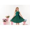 imageGRACE KARIN Girls Sequin Dress Christmas Party Dance Formal Birthday Fancy Sparkly Halter Chiffon Dresses Size 514Green