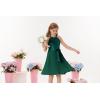 imageGRACE KARIN Girls Sequin Dress Christmas Party Dance Formal Birthday Fancy Sparkly Halter Chiffon Dresses Size 514Green