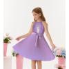 imageGRACE KARIN Girls Sequin Dress Christmas Party Dance Formal Birthday Fancy Sparkly Halter Chiffon Dresses Size 514Purple
