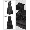 imageGRACE KARIN Girls Sequin Dress Formal Party Elegant Fancy Girls Maxi Long Dress for 514YBlack