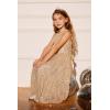 imageGRACE KARIN Girls Sequin Dress Formal Party Elegant Fancy Girls Maxi Long Dress for 514YGold