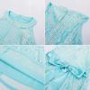 imageGRACE KARIN Girls Sequin Dress Formal Party Elegant Fancy Girls Maxi Long Dress for 514YLight Blue