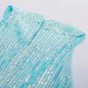 imageGRACE KARIN Girls Sequin Dress Formal Party Elegant Fancy Girls Maxi Long Dress for 514YLight Blue