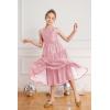 imageGRACE KARIN Girls Sequin Dress Formal Party Elegant Fancy Girls Maxi Long Dress for 514YPink