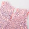 imageGRACE KARIN Girls Sequin Dress Formal Party Elegant Fancy Girls Maxi Long Dress for 514YPink Multicolored