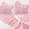 imageGRACE KARIN Girls Sequin Dress Formal Party Elegant Fancy Girls Maxi Long Dress for 514YPink Multicolored