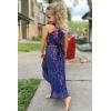 imageGRACE KARIN Girls Sequin Dress Formal Party Elegant Fancy Girls Maxi Long Dress for 514YPurple Multicolored
