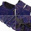 imageGRACE KARIN Girls Sequin Dress Formal Party Elegant Fancy Girls Maxi Long Dress for 514YPurple Multicolored