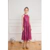 imageGRACE KARIN Girls Sequin Dress Formal Party Elegant Fancy Girls Maxi Long Dress for 514YRose Red
