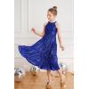 imageGRACE KARIN Girls Sequin Dress Formal Party Elegant Fancy Girls Maxi Long Dress for 514YRoyal Blue